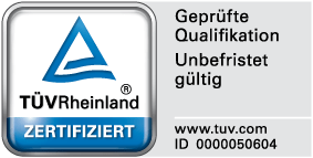 TÜV Logo Zertifizierung KonFAIRenzraum
